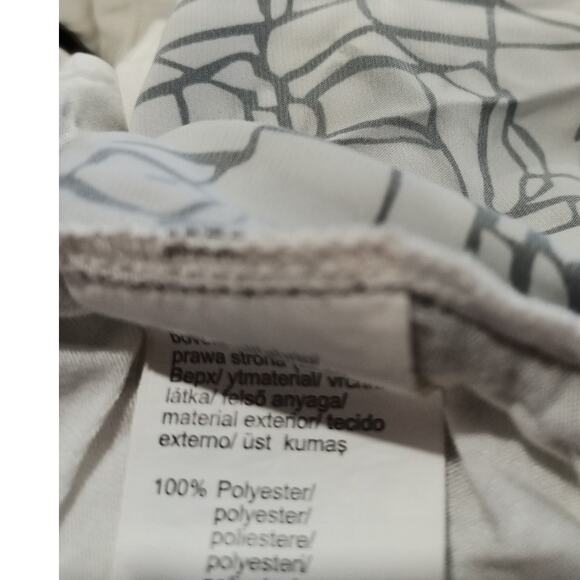 NWOT BODYFLIRT Slightly Sheer Abstract Top Size XS - Picture 6 of 6